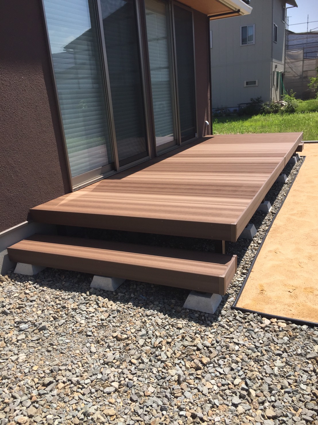 ウッドデッキ